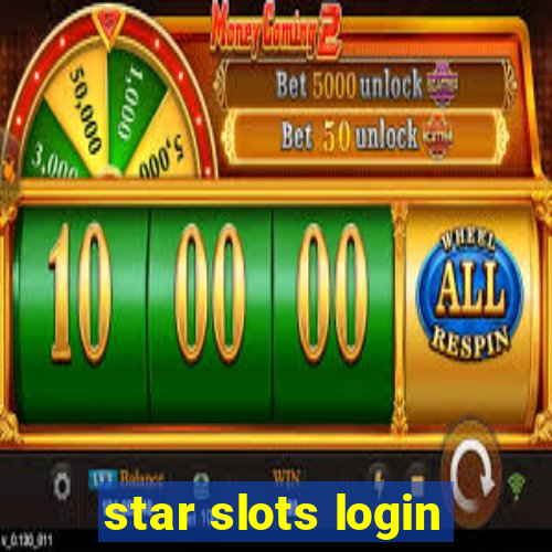 star slots login